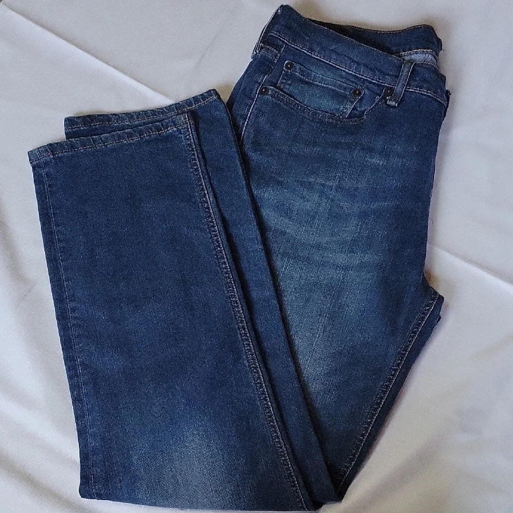 Levi's 541 Blue Straight Jeans Classic Everyday Size 36